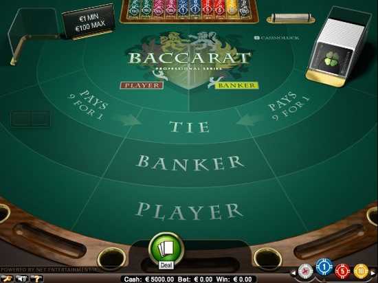 Baccarat NetEnt