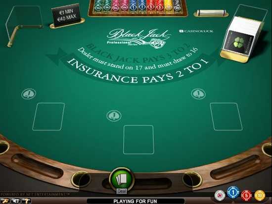 blackjack NetEnt